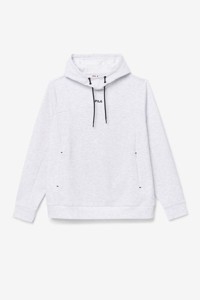 Fila Aadheen Hoodie White - Mens - 71859WNQR